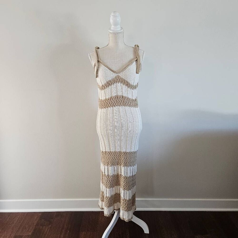 Ramy Brook Birdie Midi Knit Dress Size Medium